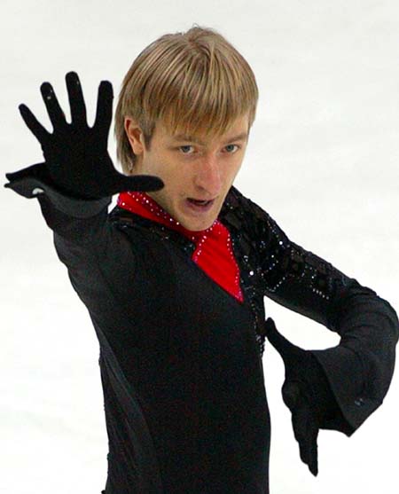 图文花滑大奖赛俄罗斯站冰上王子演绎完美冰舞