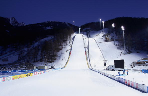 冬奥会滑雪场地图片图片