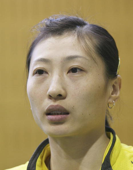 图文尤伯杯首日亚洲四强奏凯一姐张宁获得首场胜利
