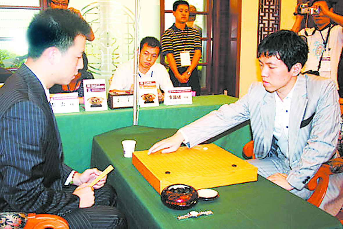 中國棋手古力擊敗了號稱當今世界第一的韓國