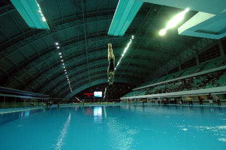 南京奥体游泳馆图片