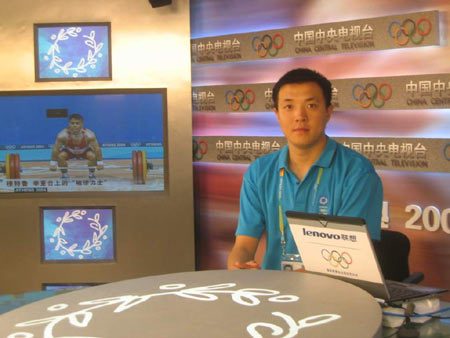 中央电视台解说员杨健个人风采解说雅典奥运会